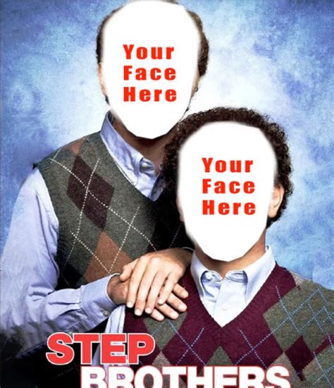 Step Brothers Photo Template Free