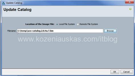 Steps To Update Capability Catalog 3.1