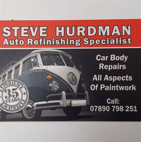 Steve Hurdman Auto Refinishing Specialist