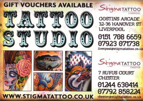 Stigma Tattoo Studio Chester