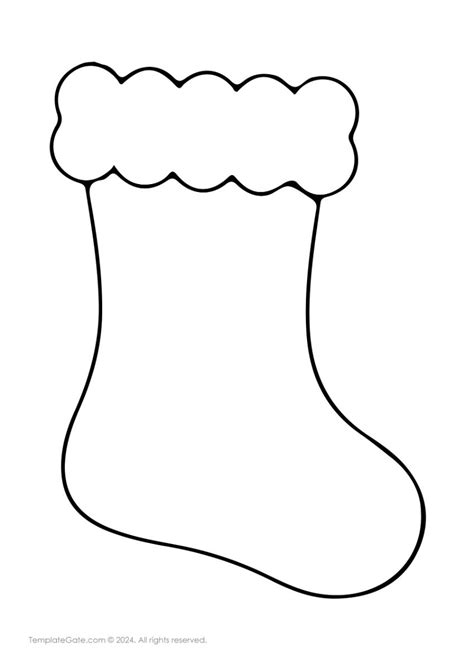 Stocking Cut Out Templates