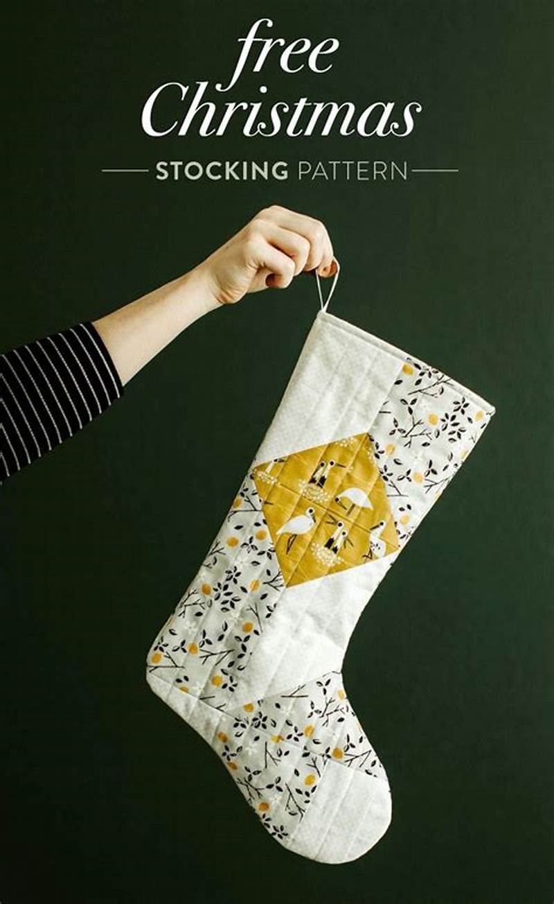 Stocking Sew Pattern