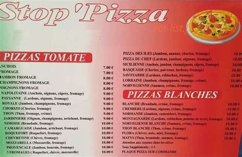 Stop pizza à Sabran