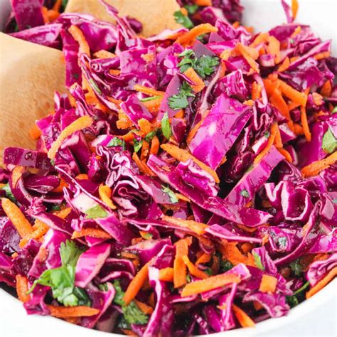 Storage Tips for Red Cabbage Slaw