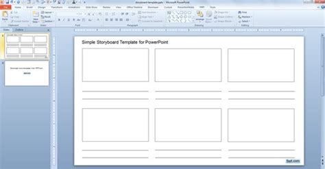 Storyboard Powerpoint Template