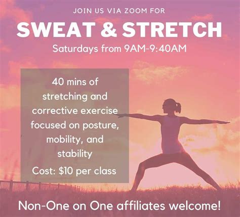 Stretch and Sweat