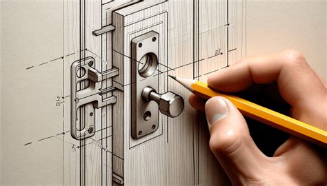 Strike And Latch Plate Template