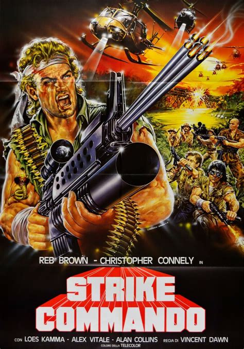 Strike Commando (1986) film online,Bruno Mattei,Reb Brown,Christopher Connelly,Louise Kamsteeg,Luciano Pigozzi