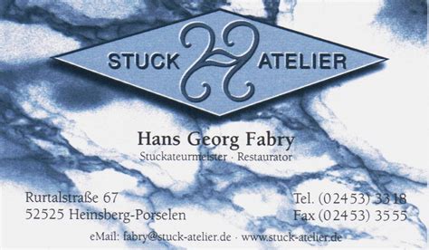 Stuck-Atelier Fabry