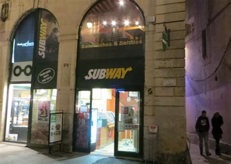 Subway à Dijon
