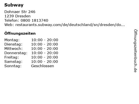 Subway Dresden