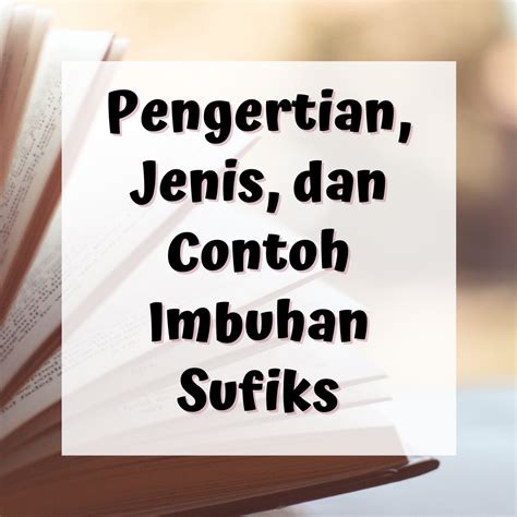 Sufiks Indonesia