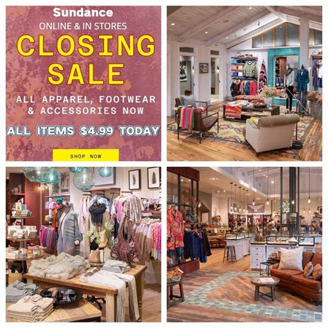 Sundance Catalog Closing Sale
