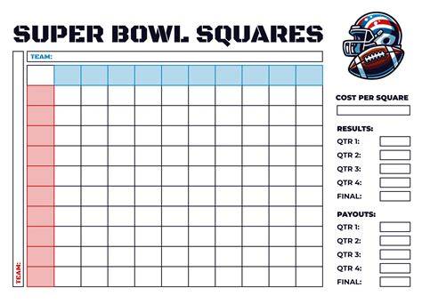 Super Bowl Board Templates