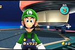 Super Mario Galaxy Play as Luigi
