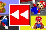 Super Mario Game Over Reversed