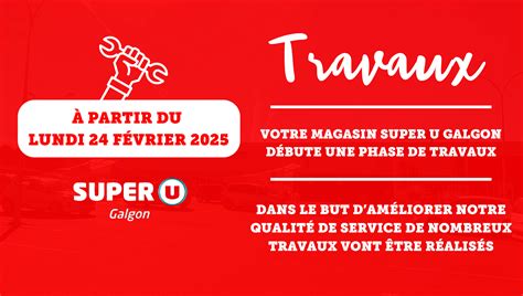 Super U et Drive à Galgon