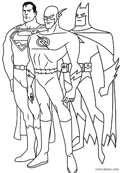 Superhero Coloring Printables
