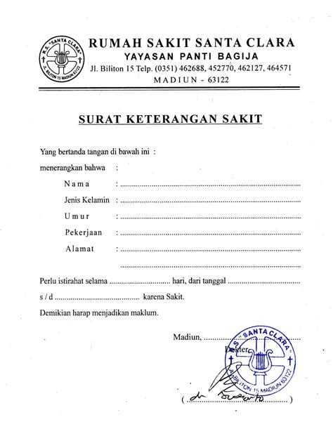 Surat Dokter Surabaya PDF