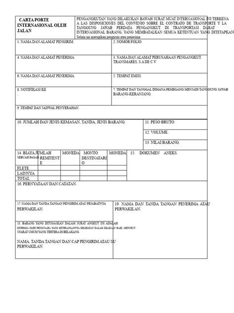 Surat Internasional