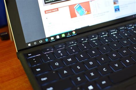 Surface Laptop V3 Keyboard Backlight Settings