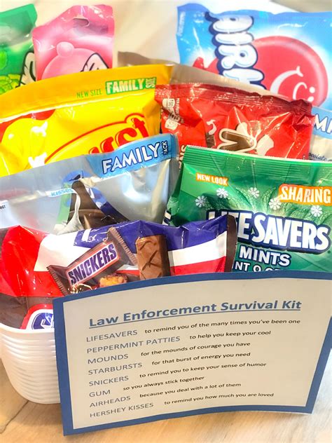Survival Kit For Law Enforcement Officers Printable