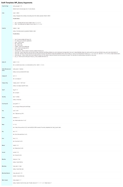 Swift Link Template