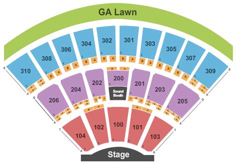 Syracuse Lakeview Amphitheater Seating Chart