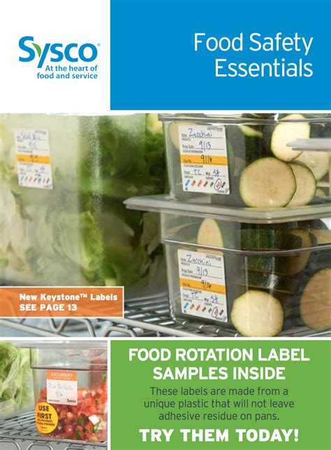 Sysco Food Service Catalog