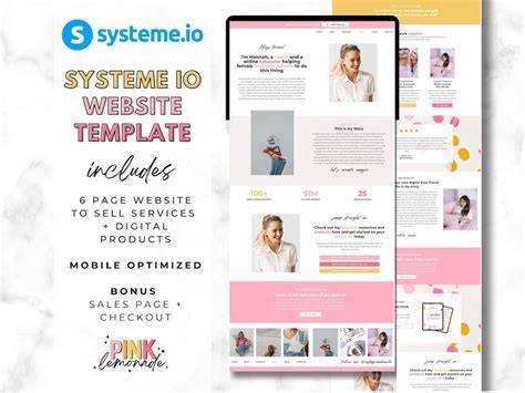 Systeme Io Landing Page Templates