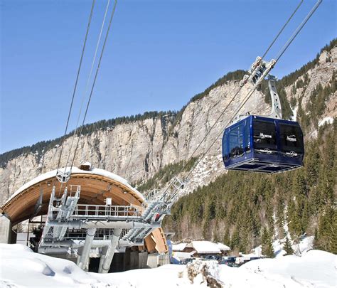Téléphérique Prodains Express entre Morzine et Avoriaz à Morzine