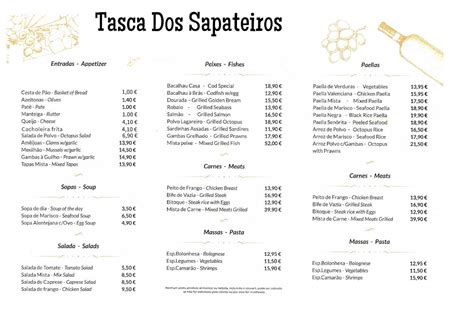 TASCA DOS SAPATEIROS Lisbon
