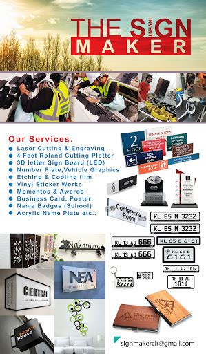 THE SIGN MAKER , LED sign, flex printing , vinyl sticker, mementos, all sign & display boards