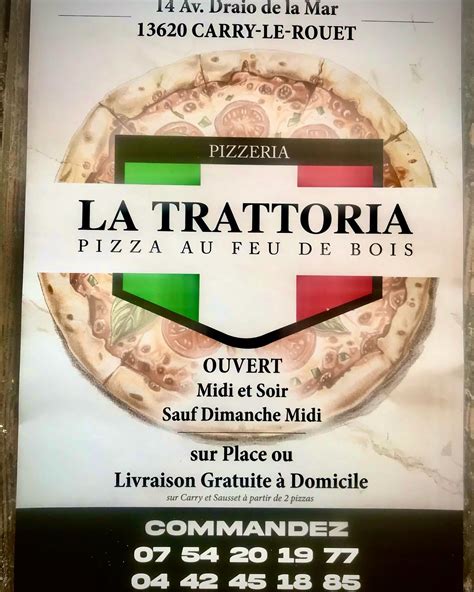 TRATTORIA à Carry-le-Rouet
