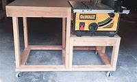 Table Saw Extension Table Flip Down
