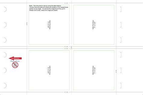 Table Tent Cards Template