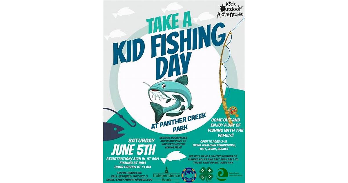 Take a Kid Fishing Day