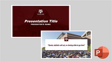 Tamu Ppt Template