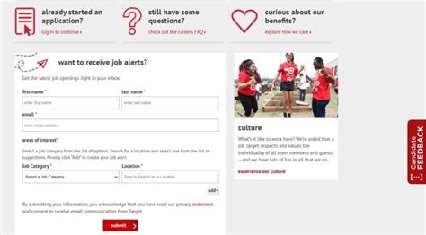 Target Career Page