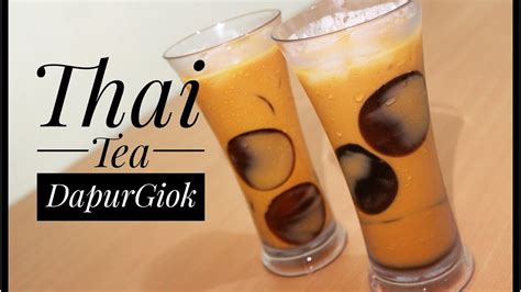 Tata Cara Membuat Gelas Thai Tea