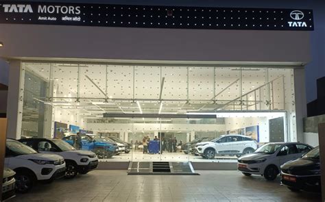 Tata motors car showroom amit auto cars