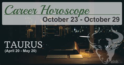 Taurus Career Horoscope For This Week