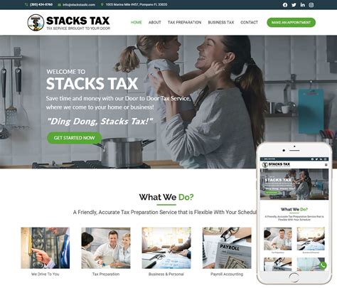 Tax Website Templates