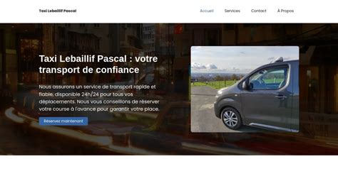 Taxi Pascal à Grandfresnoy