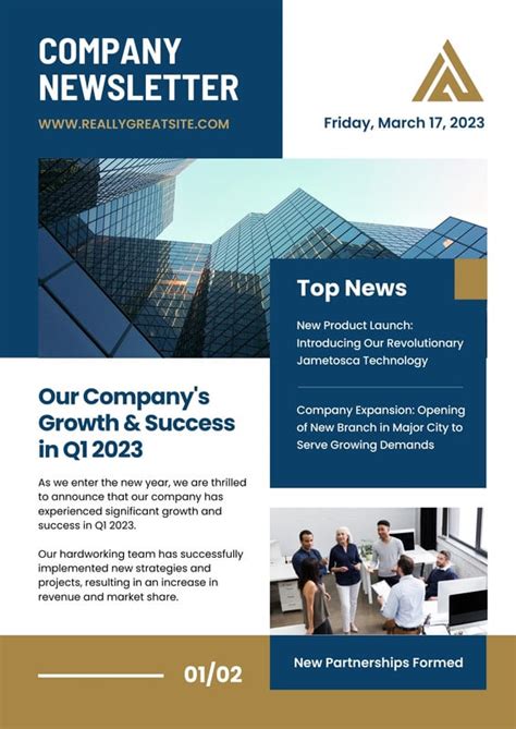Team Newsletter Templates