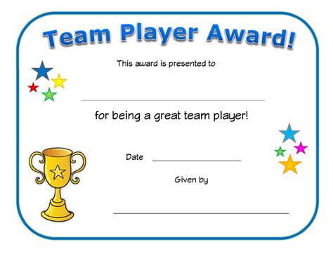 Team Player Award
