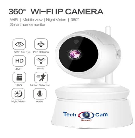 Techcamgateway CCTV Wireless Camera