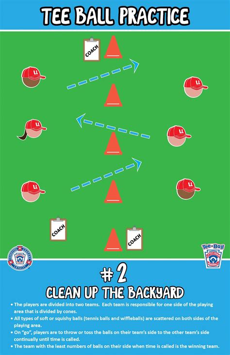 Tee Ball Practice Template