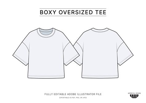 Tee Design Template