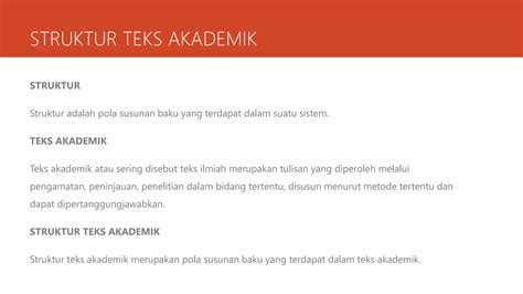 Teks Akademik